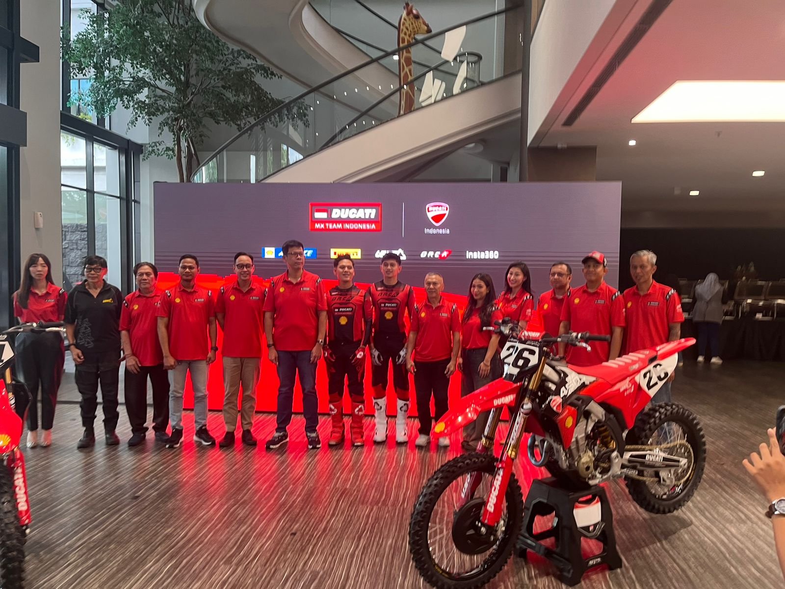 Ducati MX Team Indonesia Pakai Motor Spesifikasi Pro, Target Melonjak