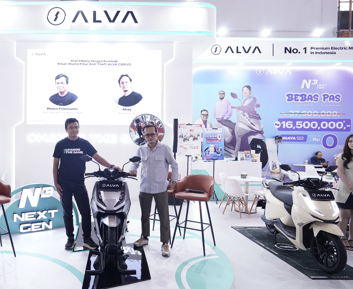 Begini Fitur Anti Theft di Alva Cervo Q Membantu Abay Menemukan Kembali Motornya Yang Dicuri