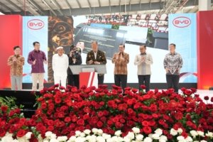 BYD Resmikan Pabrik di Subang, Siap Produksi 150.000 Unit per Tahun