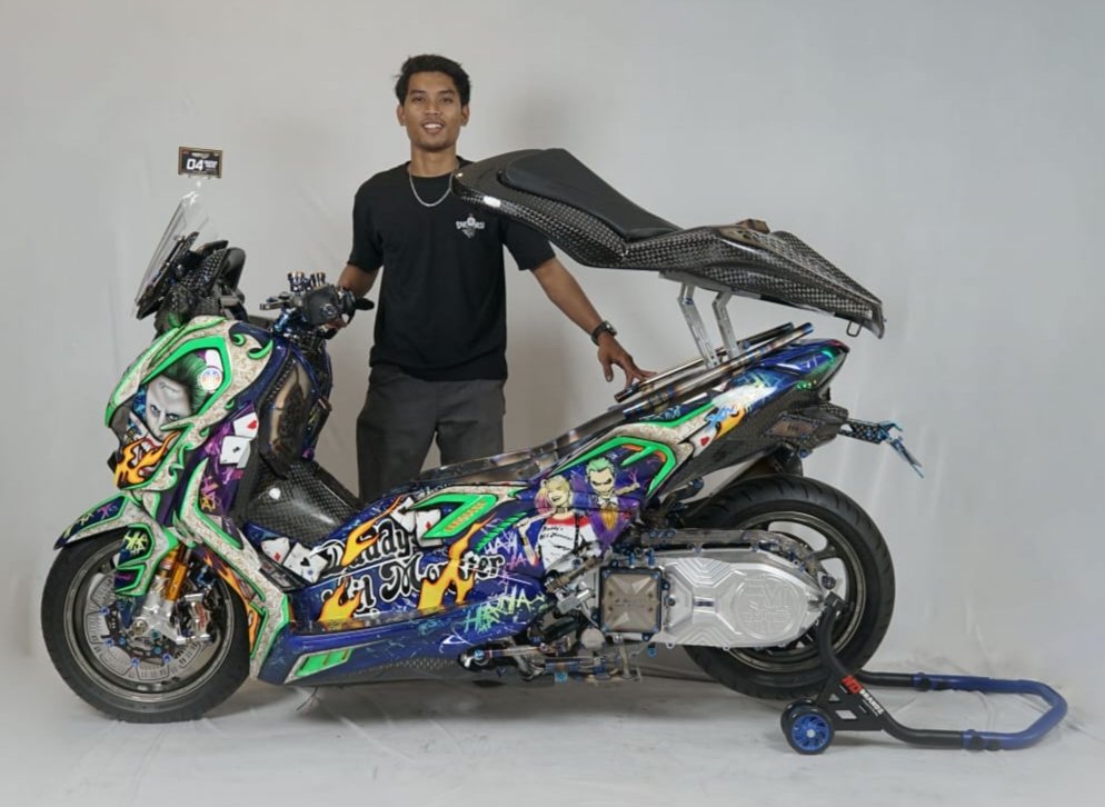 CustoMAXI Bali Comeback! XMAX Bisa Dikendalikan Pakai Suara dan Stik PlayStation